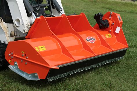 hydraulic flail mower for skid steer|skid steer mounted flail mower.